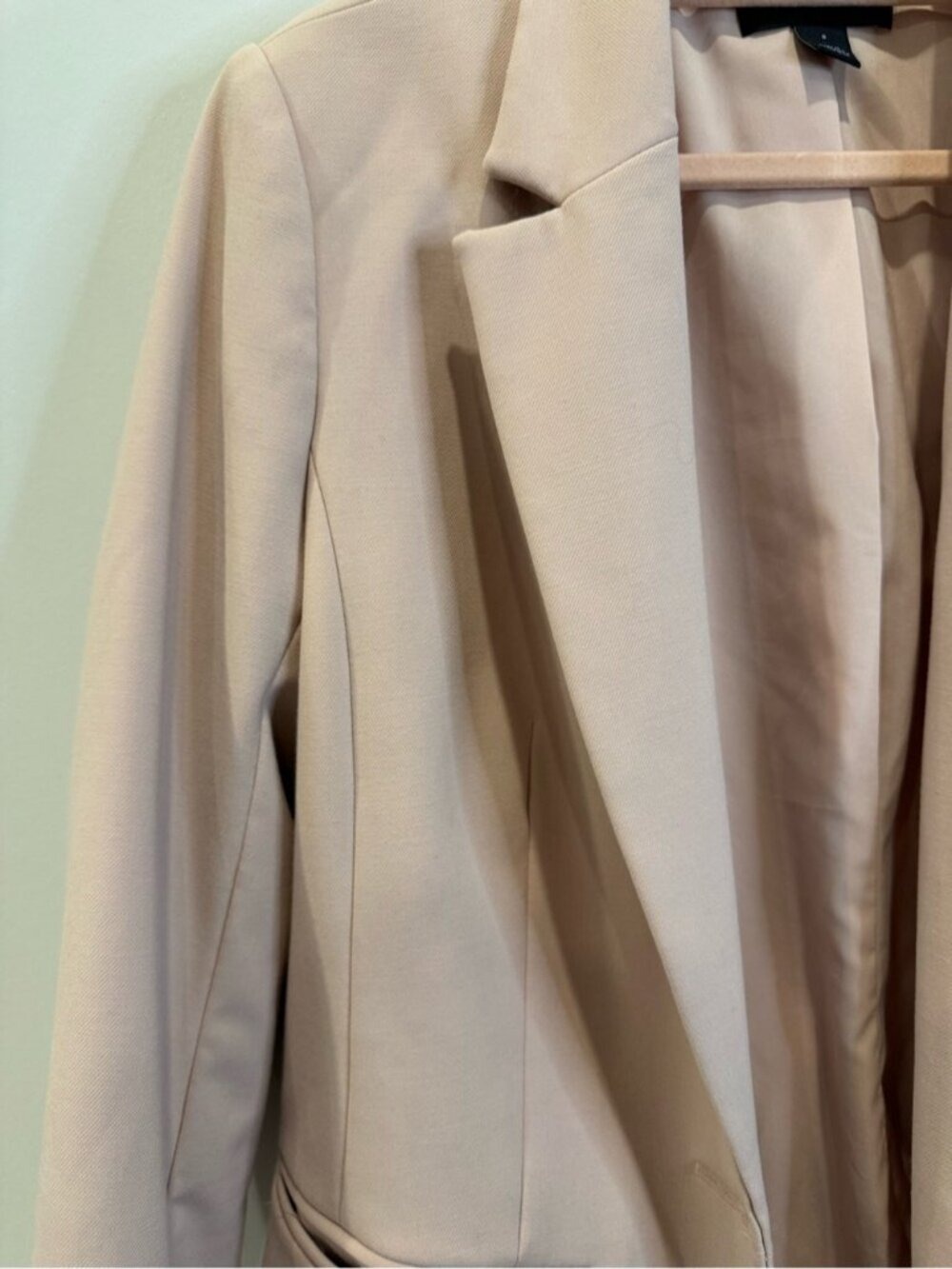 Halogen Blush Pink Tailored Blazer Size S Workwear Office Chic 0811 - Picture 3 of 8